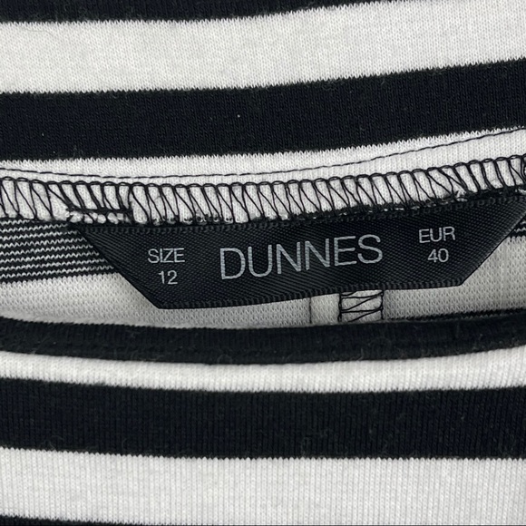 V Vintage Tunic Top Dunnes Striped Size Large - Picture 2 of 9